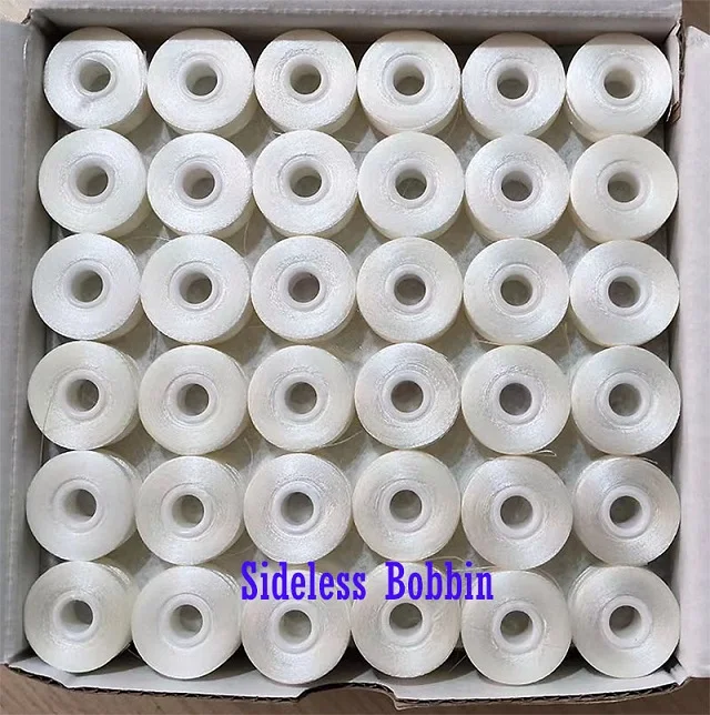 144 L Paper Sideless Prewound Bobbins for Embroidery Machine