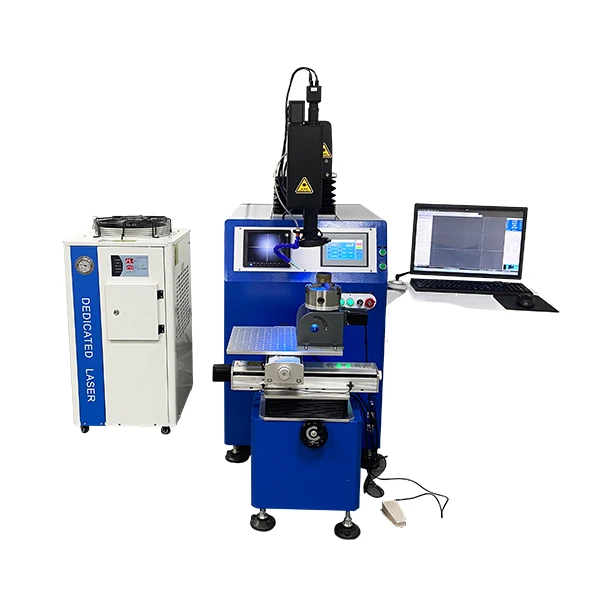 YAG 4 Axis Automatic Laser Soldering Machine for Titanium Metal Laser Welding Machine
