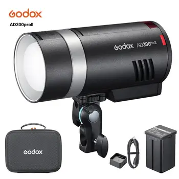 Godox AD300proII Outdoor High-Speed TTL Pocket Flash Light for Photography Accessories