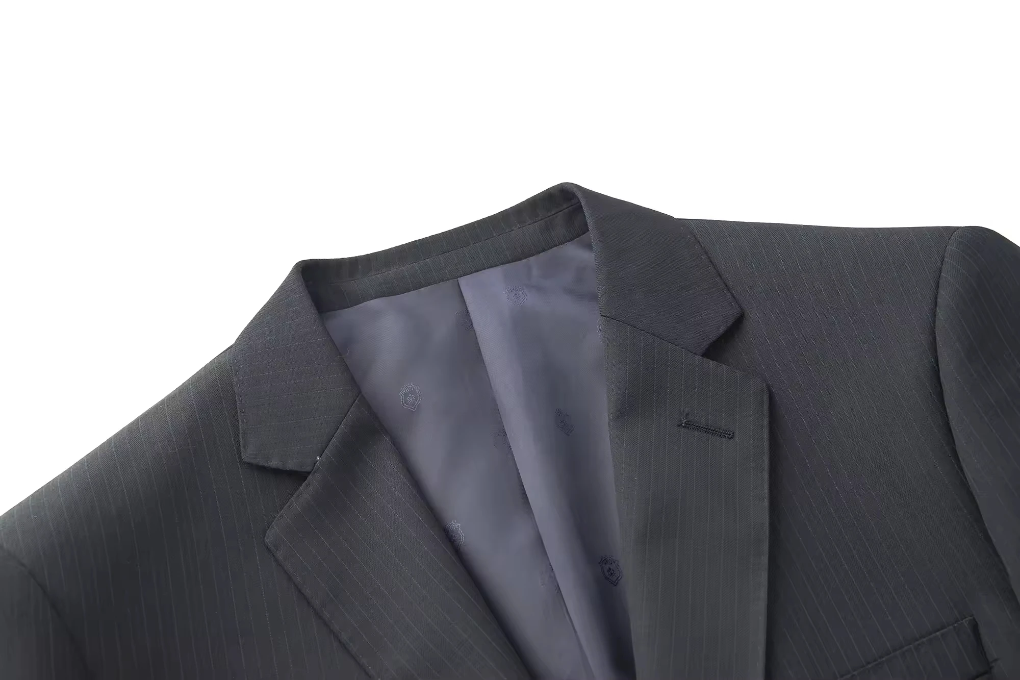 My5016 High Quality Two-Button Notch Lapel Korean Business Classic Male Suit 50% Wool Fabric Suit Groom Formal Attire Set