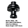 3W Trou découpé 40mm N004