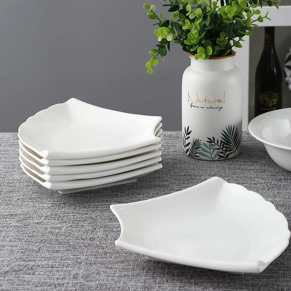 Vajilla Porcelana Blanca Amazon Vajilla Platos Juego Vajilla