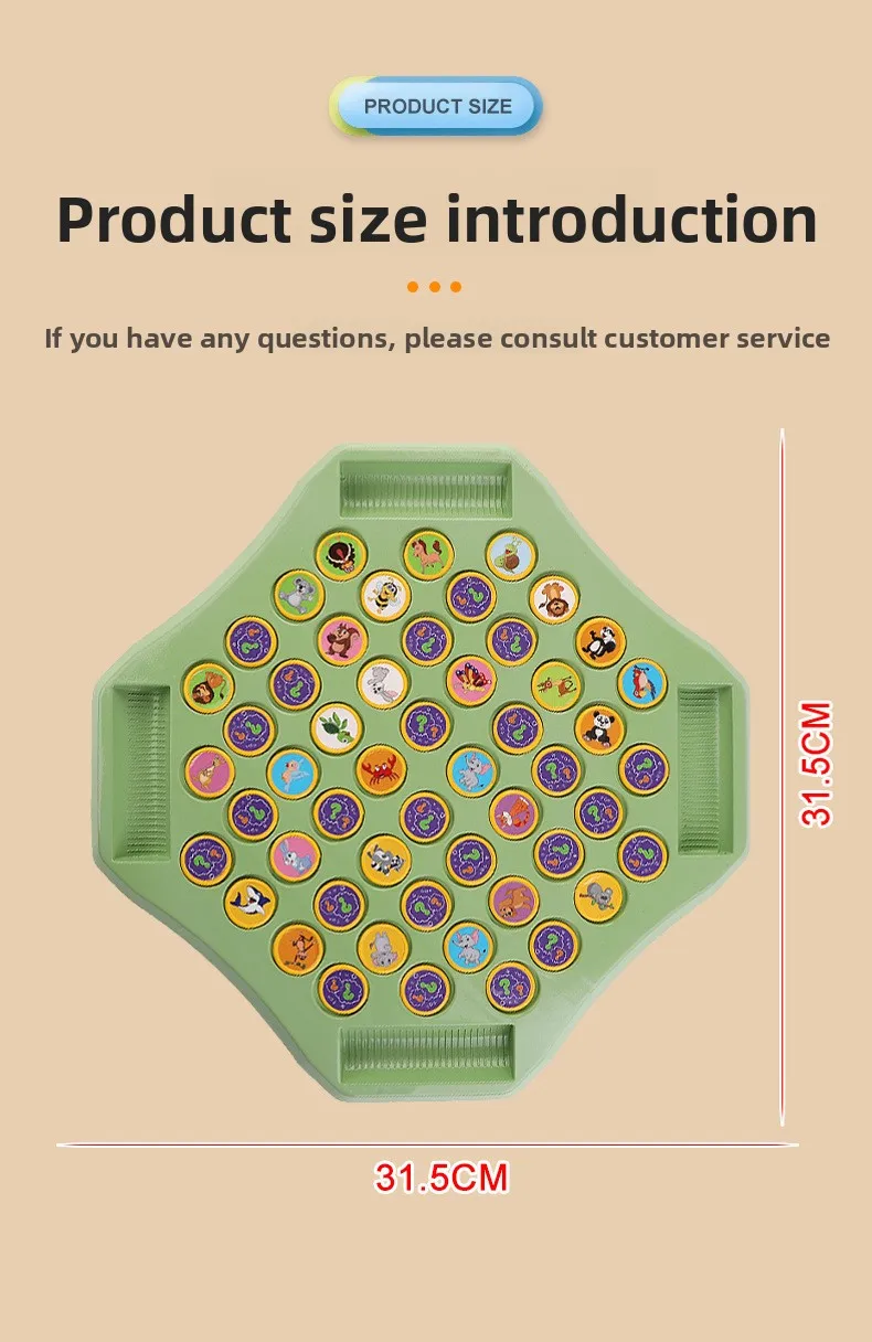 Hot Selling Wholesale Kids Flip Game Toys Interactive Parent-Child Training 2 4 Making Durable Plastic Kids Education