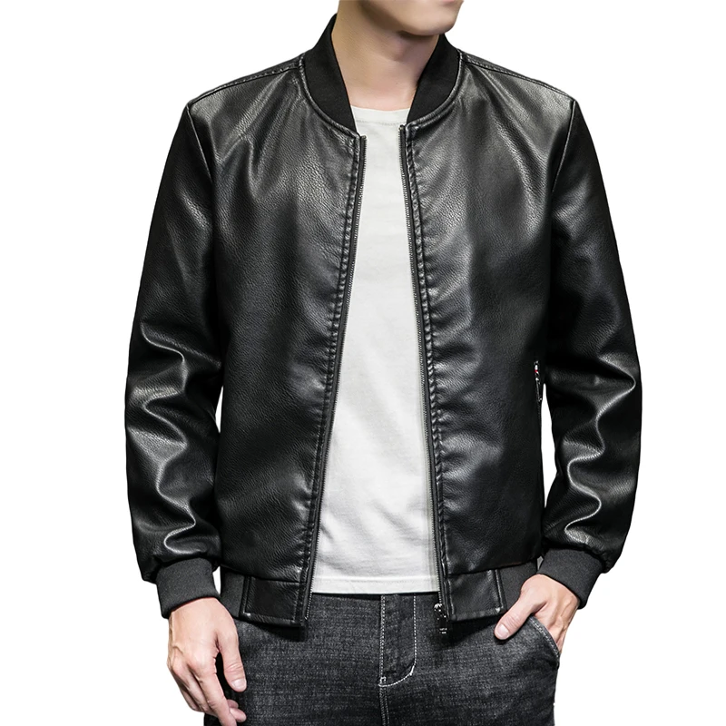 Bomber Jacket Quality Jackets And Coats Multi-pocket Washed