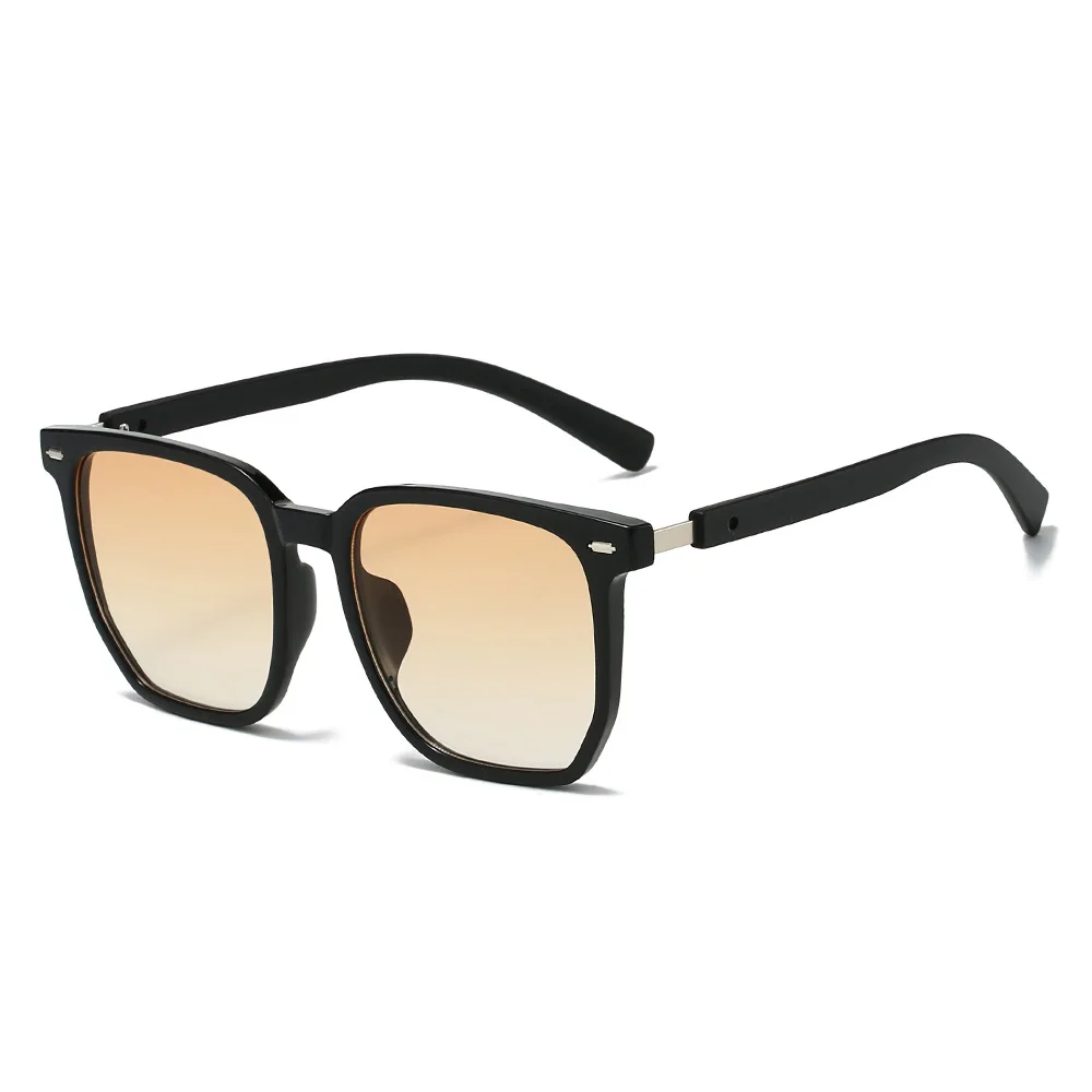 Unisex High-End Square Sunglasses With UV400 Polarized Lenses Custom Logo Best Quality For Men And Women Computer Frame_voghion.com