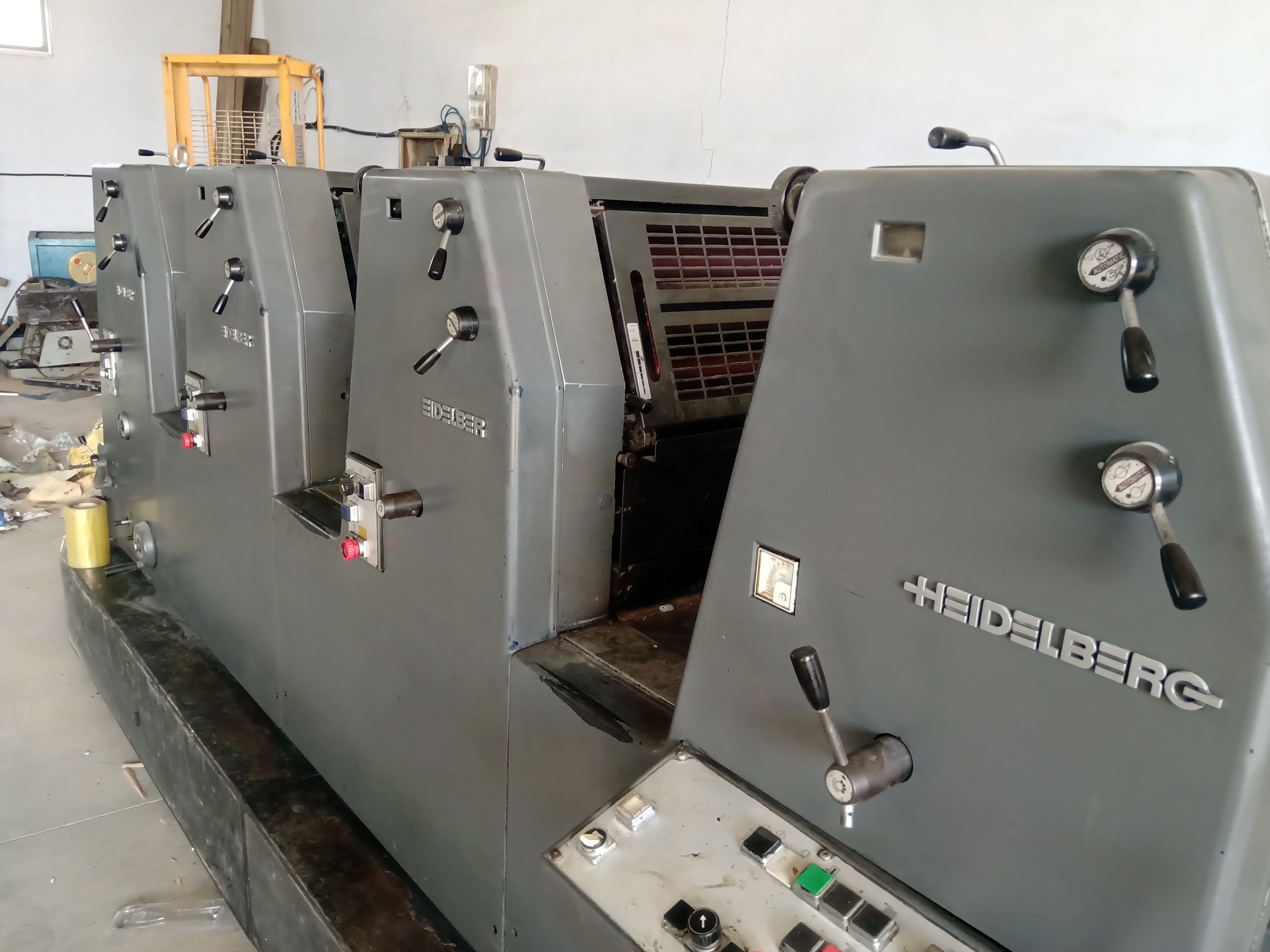 Kuğu makineleri ikinci el gto 4 renk ofset BASKI MAKİNESİ SM ofset