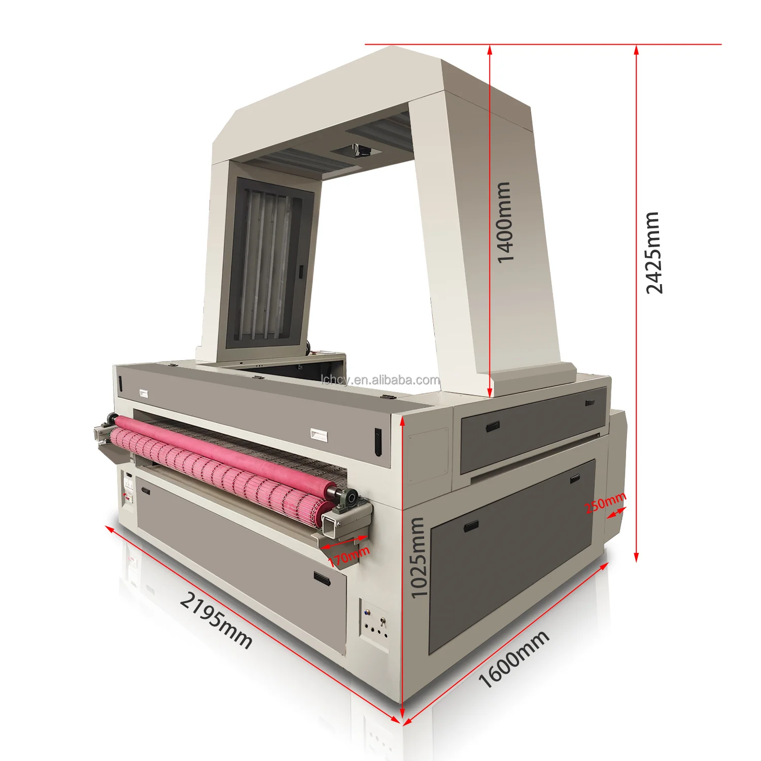 Automatic Feeding Laser Cutting Machine for Fabric Cloths Home Textile with Ccd Camera Laser Engraving Machines