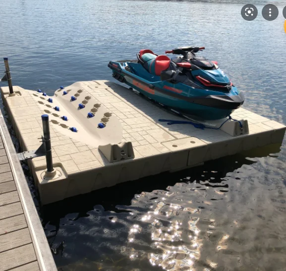 Pontoon Boat Floating Rotomold Dock - Buy Floating Rotomold Dock ...