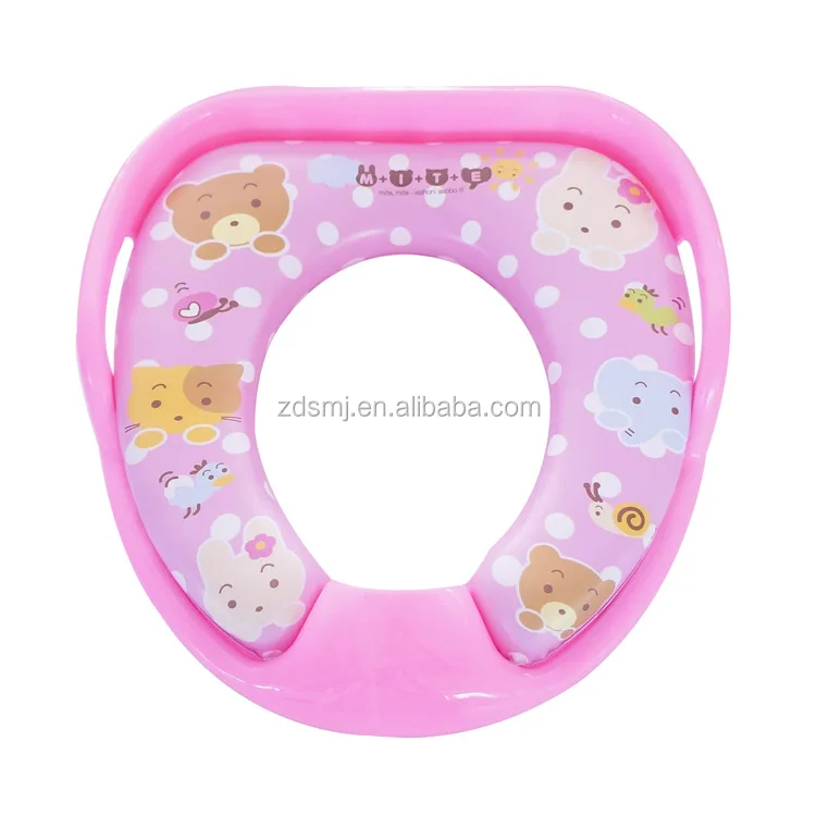 Мягкое детское сиденье для унитаза нового дизайна с ручками рисунком и цветом возможно изготовление на заказ горшка