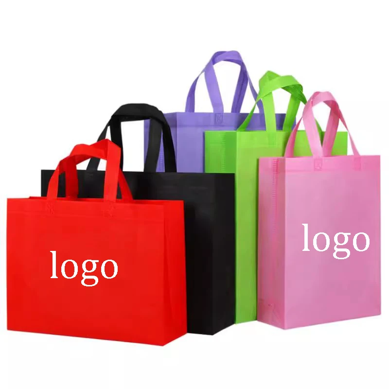 Non-woven Promotional Shopping Bags Eco-Friendly Totes