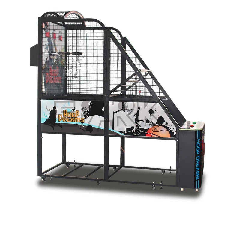 Quality Extreme Fun Park Machines with Timer Board EPARK Folding Street Basketball Game Machine for Arcade