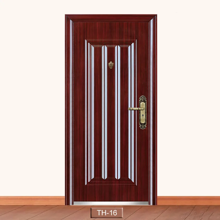 OEM Custom Size Colors Fancy Pakistan Style Luxury Wrought Iron Interior Door