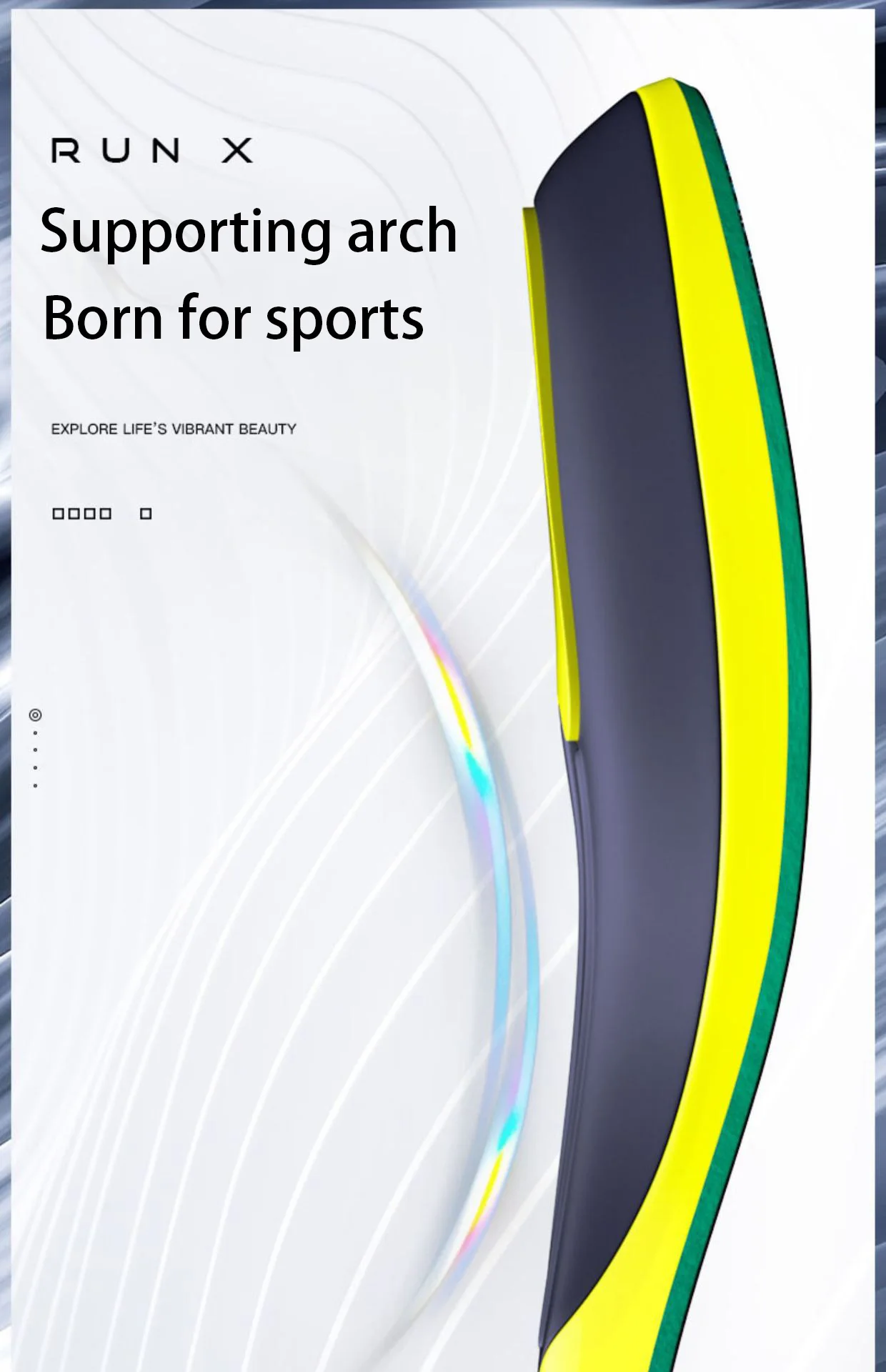 Custom Arch Support Sports Insoles Wholesale