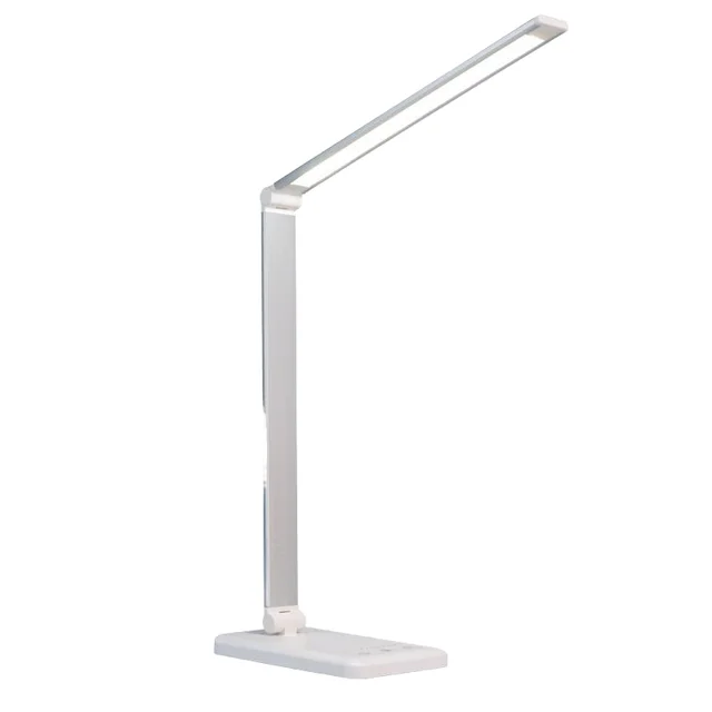 Factory Customized Rechargeable Touch LED Desk Light Modern Aluminum Study Lamp Metal Shade for Reading Room 5V Input Voltage