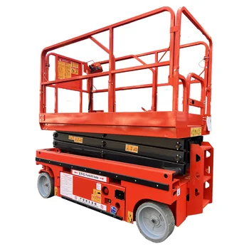 2024 new self-propelled hydraulic scissor lifts manned aerial work lifting platforms