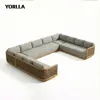 U-shaped sectional sofa