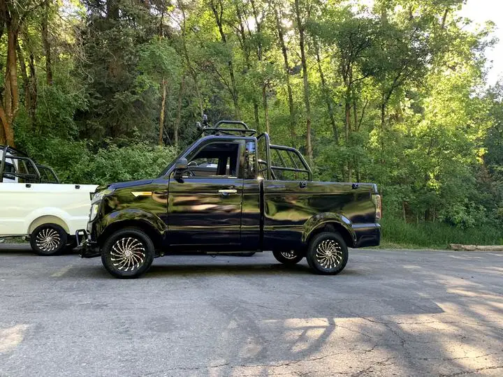 4 wheel electric tricycle/Cargo electric fourwheel drive truck/Chang