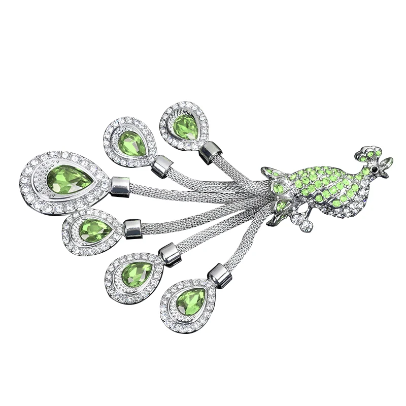 Высококачественный брелок для ключей в китайском стиле с кристаллом Феникса