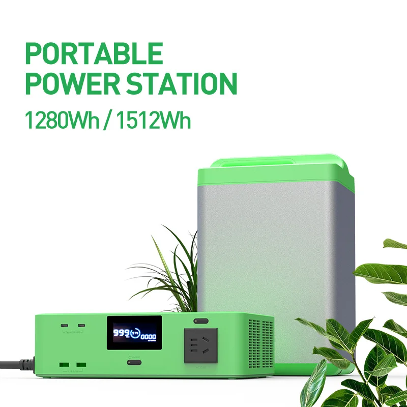 Portable Power Station Mobile Home Energy Battery Storage Lifepo4 Pack Inverter Battery Backup