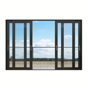 Customized Heavy Duty Lift And Slide Door Thermal Break Aluminum Double Glass Exterior Balcony sliding doors electric