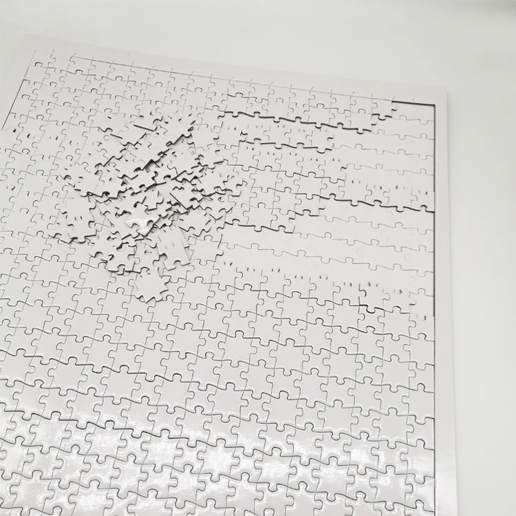 Пользовательские печати картона бумажные Пазлы a3 a5 30 100 300 500 1000 шт. сублимации головоломки blanks футболки для