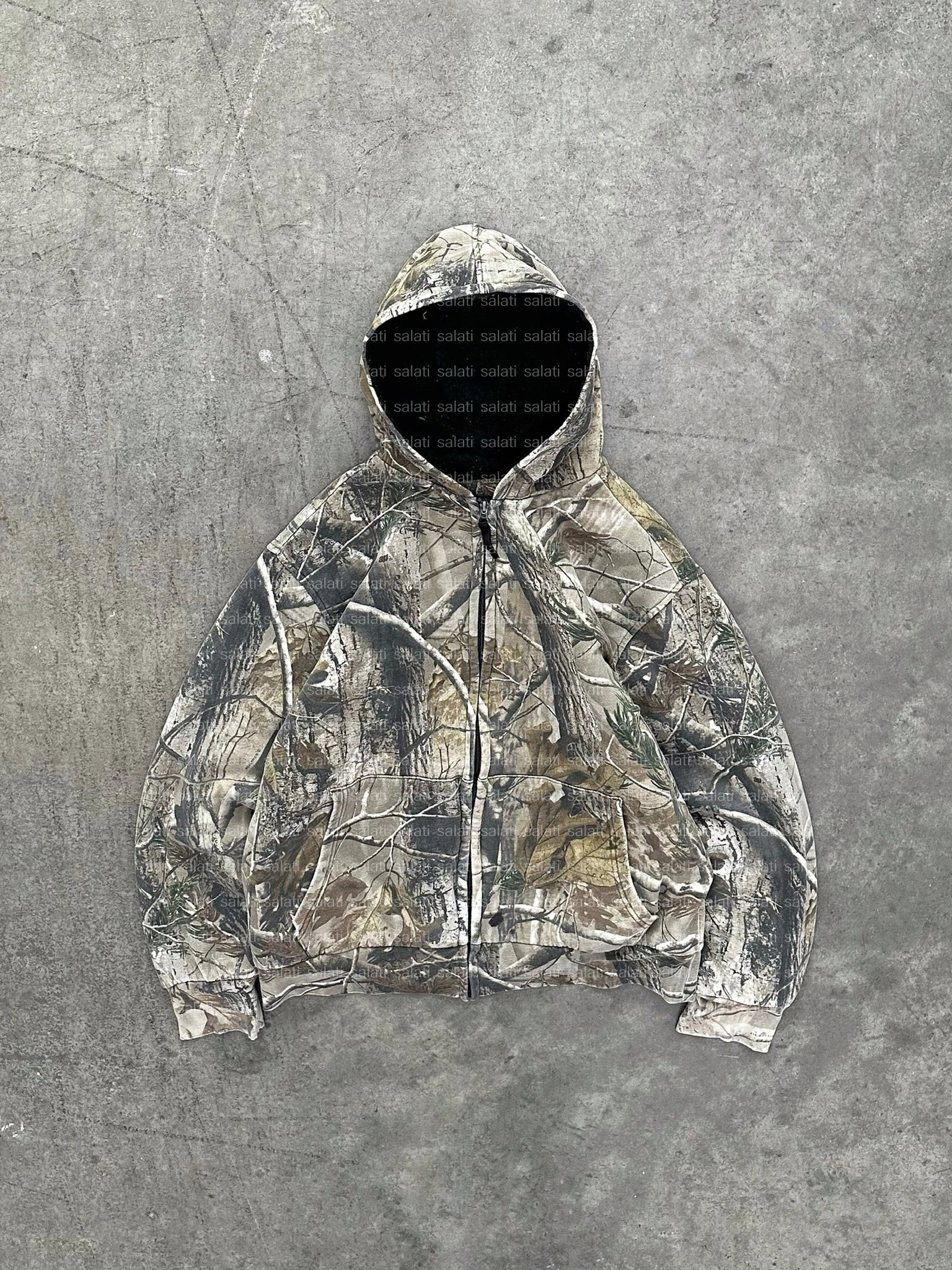 Streetwear Zipper Hoddie Hunting Camouflage Hoody Jacket Cotton Baggy Zipup Sublimation Print Duck Real Tree Camo Hoodie for Men gallery 7