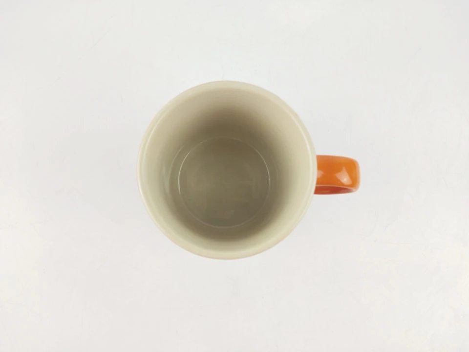 Ceramic Tea Mug for Hot Tea Cups Orange Yellow Kiln Change Glaze for Office and Home Horoscope Coffee Mugs Gifts manufacture