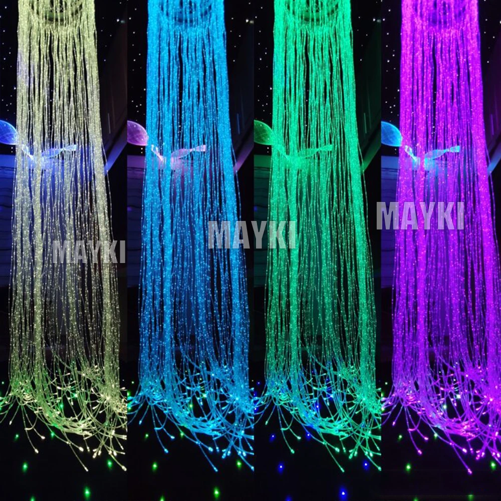 Sensory Room Fiber Optic Ceiling Lights Fiber Optic Curtain Waterfall ...