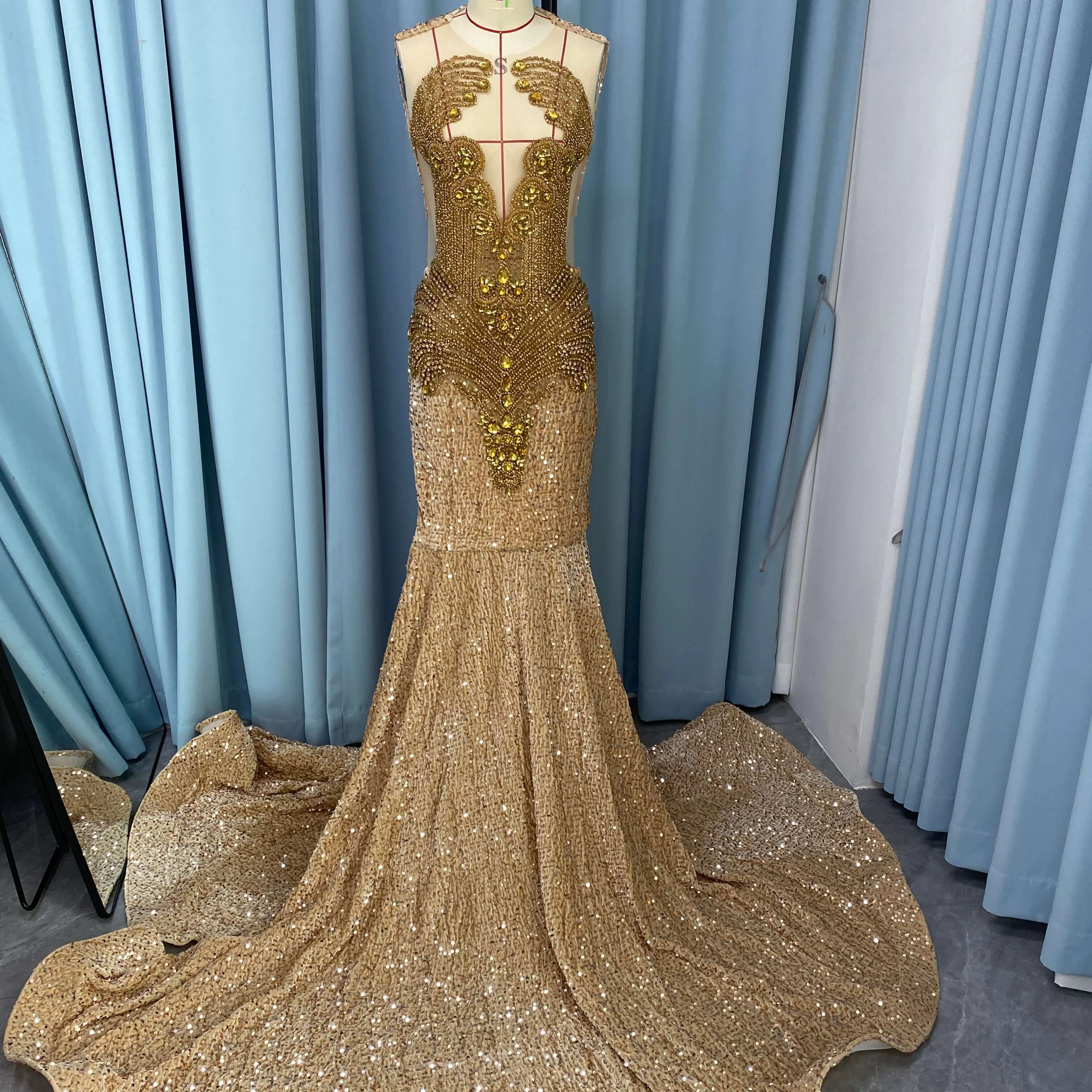 Lu an Church Women Cheap Price Wedding Dress Evening Dresses for Reception  Xs Ball Gown Velvet Black - Main Image