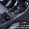 For TOYOTA RAV4 Central control water cup integrated pad black