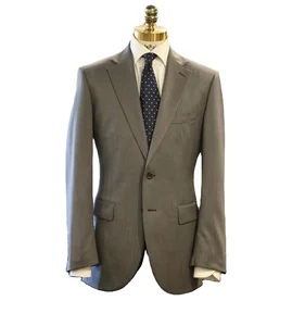 Men's High-End Handmade Slim V-Neck Blazer Single Breasted Wedding Casual Formal Events Suit Tailor-Made Plus Size Option