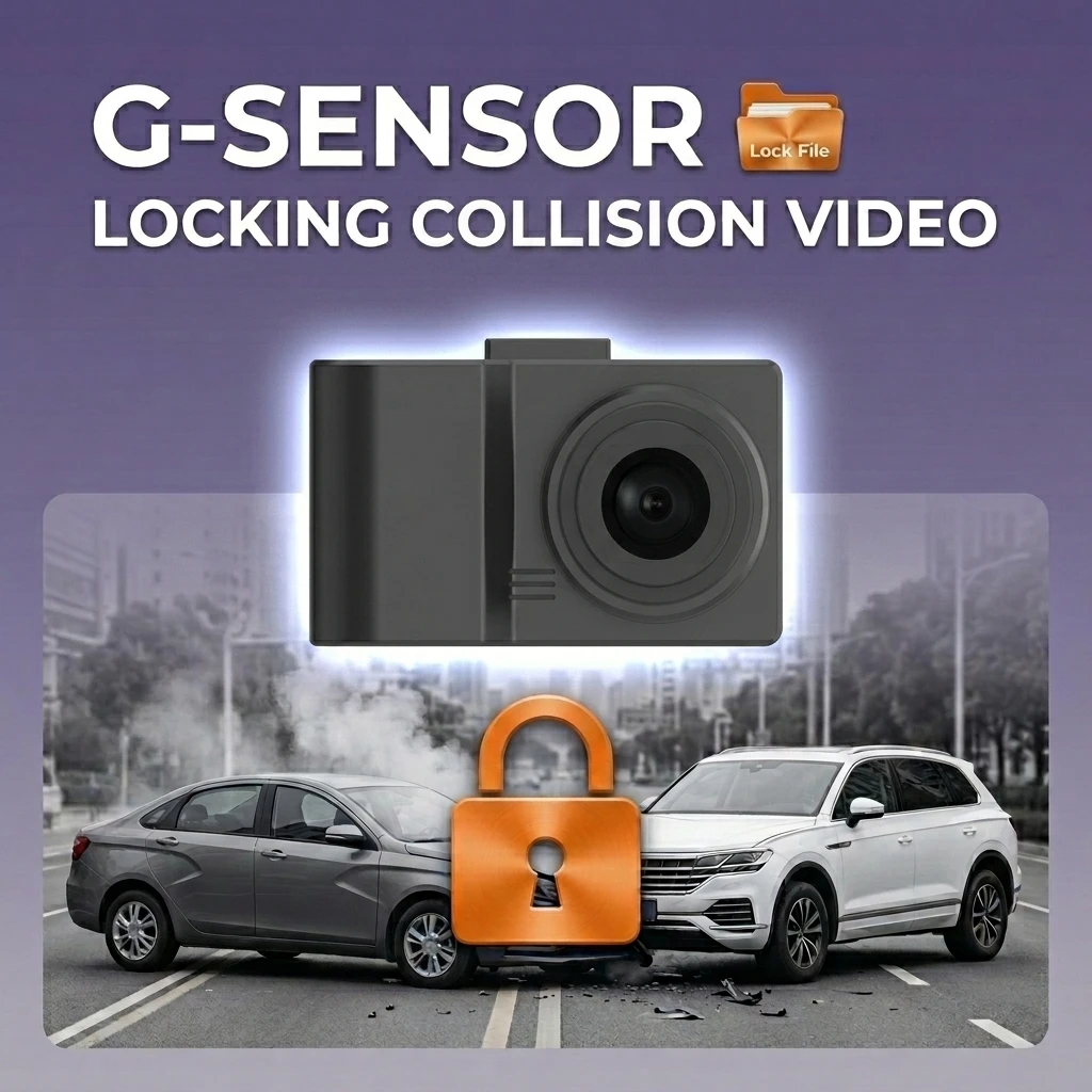 Vievguarb Car DVR DashCam with 2.45 Inch IPS Screen WiFi 1 Year Warranty-Car Camera Recorder
