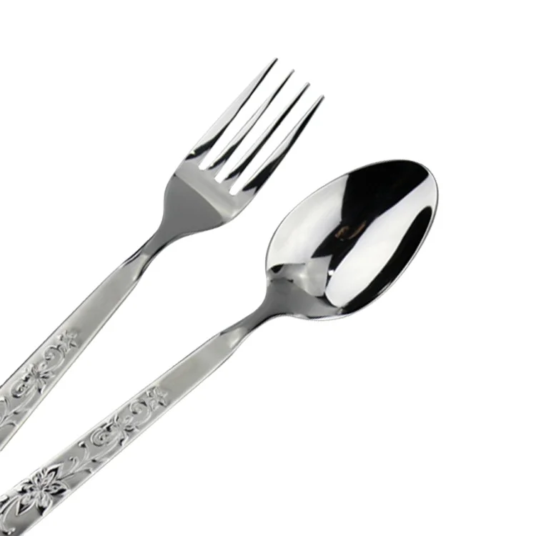 Juego de cucharas de flores cucharadita de acero inoxidabl Juego de cucharas de flores cucharadita de acero inoxidabl