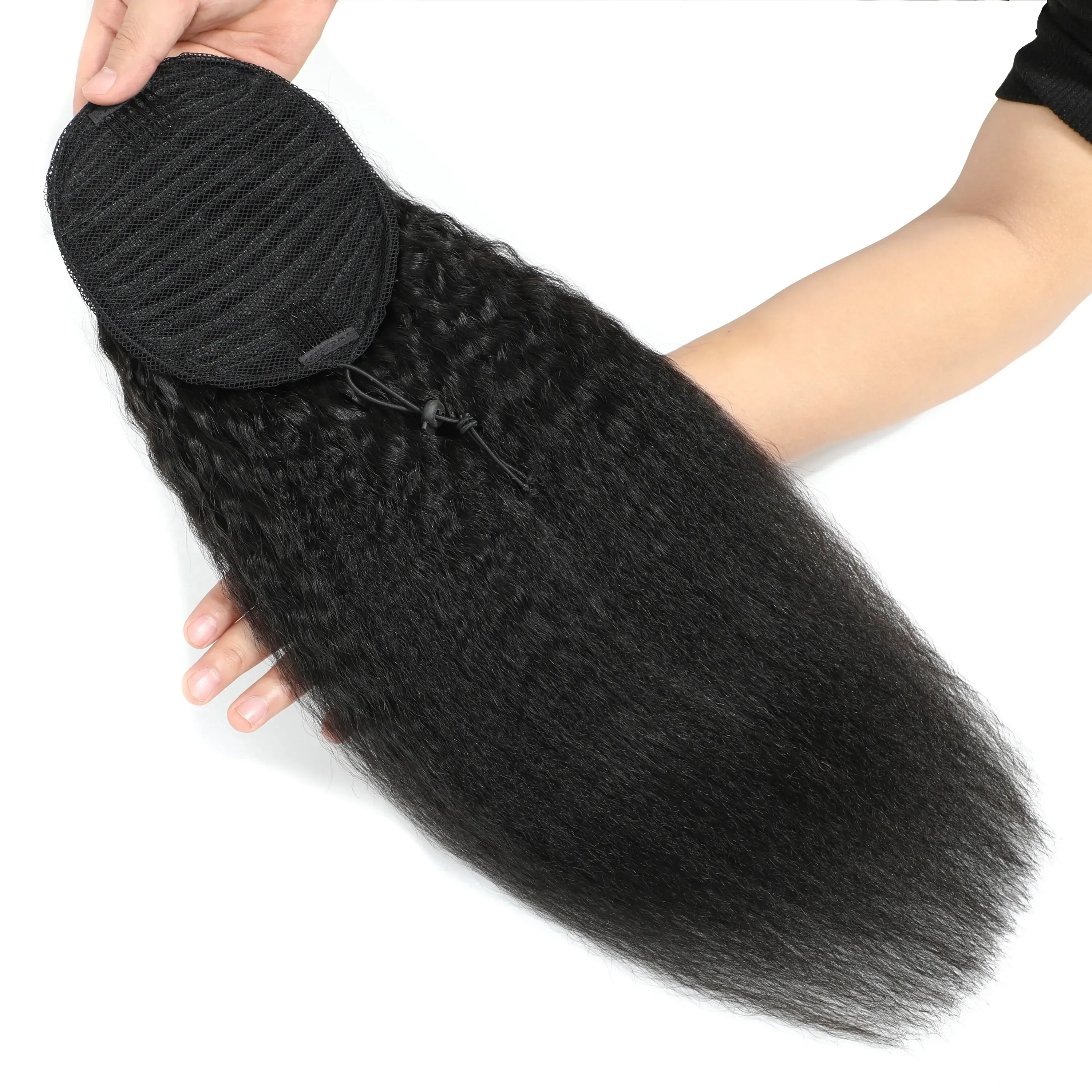 Extension per capelli umani brasiliani con coulisse e lisci e crespi_voghion.com