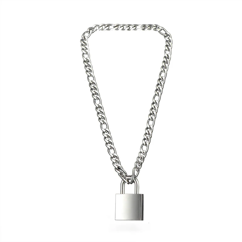 David Lee Designer Padlock Necklace 
