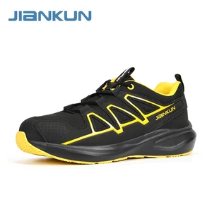 JIANKUN Sneaker Style Safety Shoes Composite Toe Anti-puncture Material Lightweight and Breathable Electric Insulation 6kv