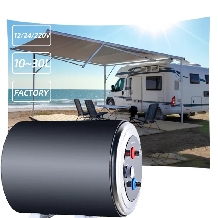Boiler 12 Volt Heater For Camper Camping Shower Caravan Boiler 12