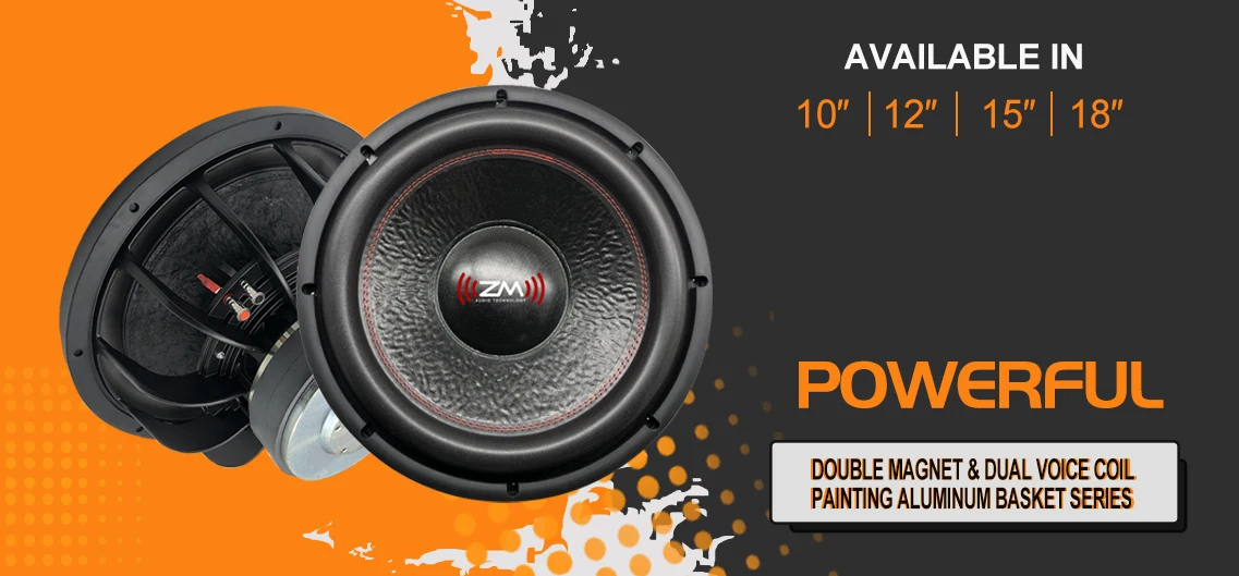 Car Spl Subwoofer Car Competition Car Speakers 15 Inch Subwoofer 12