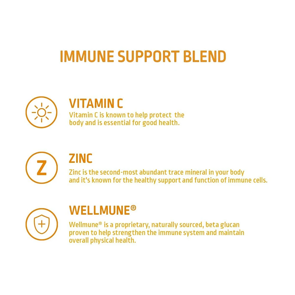 Hydrating Moisturizer Providing Energy Immune Support Natural Tangerine Flavor