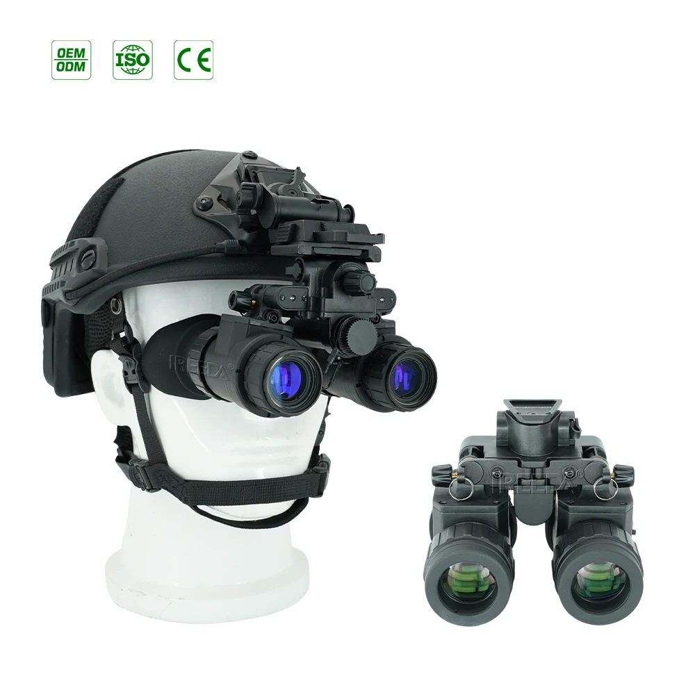 Russian 3rd Head-Mounted IR Night Vision Binoculars NVG