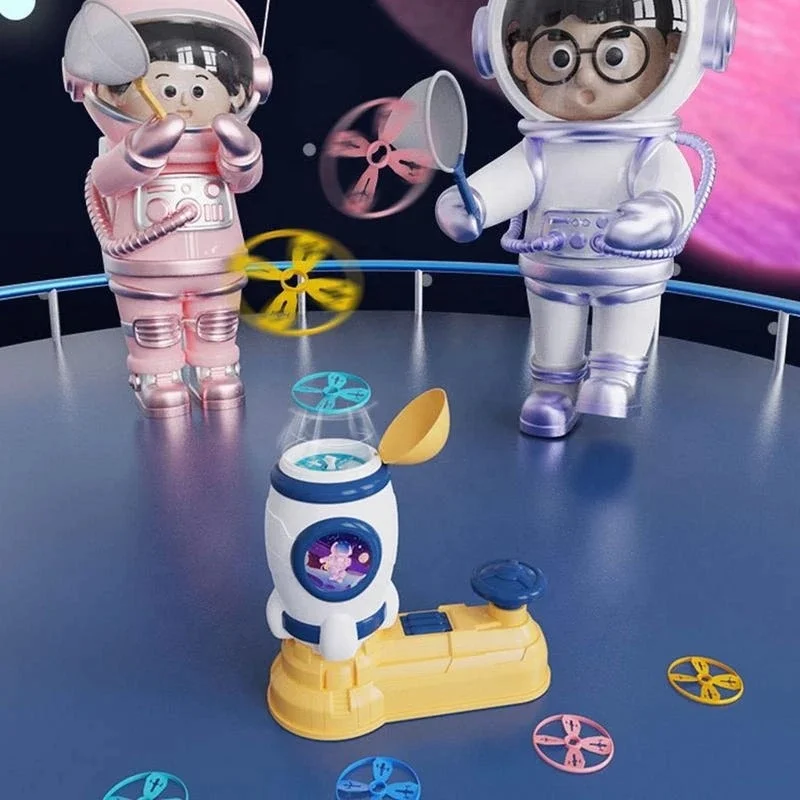 到着おもちゃ屋外ロケット空飛ぶ円盤UFOおもちゃ子供空飛ぶ