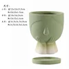 Bambina sfumata verde oliva