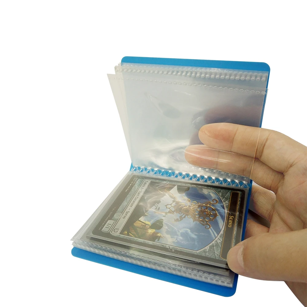 one pocket card binder Amazon.com: 1 Pocket Card Binder – Collectible Trading Card Album, Single  Card Holder with 20 Pages, Holds 40 Cards, Side-Loading Mini Binder for  TCG, MTG, Sports, Baseball, Football, Small Sports Card Book : main image 0