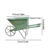 Carrello monociclo - verde vintage