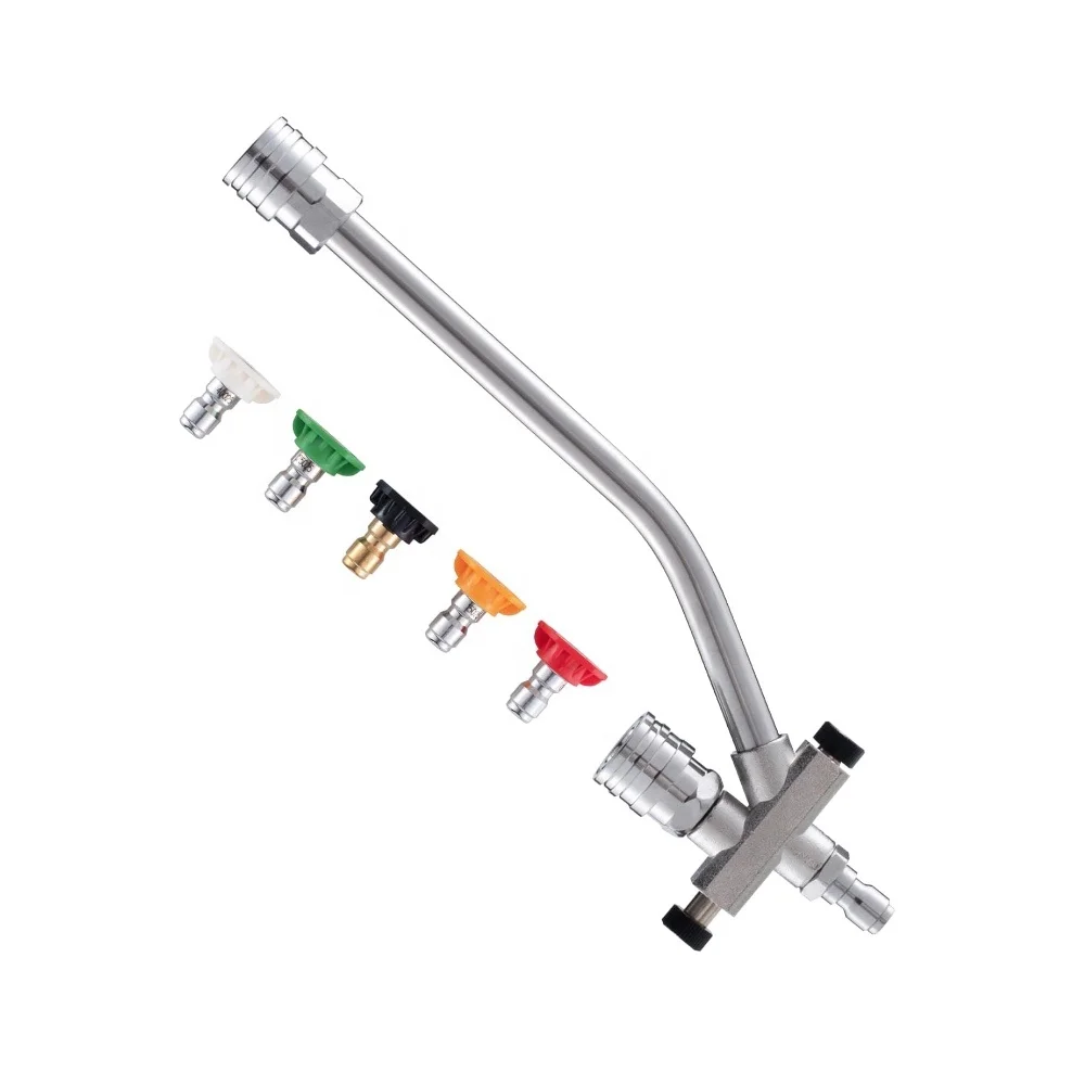 Foam Cannon 2 Way Adjustable Adapter Foam/ Water Sprayer Attachment Car  Wash Gun Spare Part