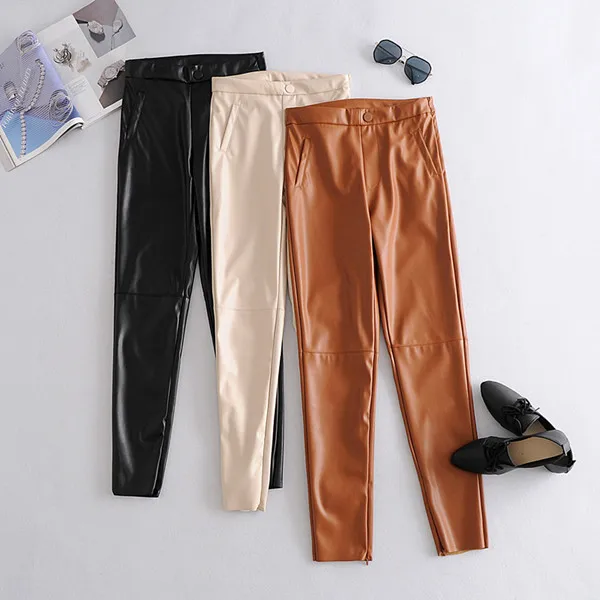 Pantalones Color Piel Flash Sales, UP TO 55% OFF | www.apmusicales.com