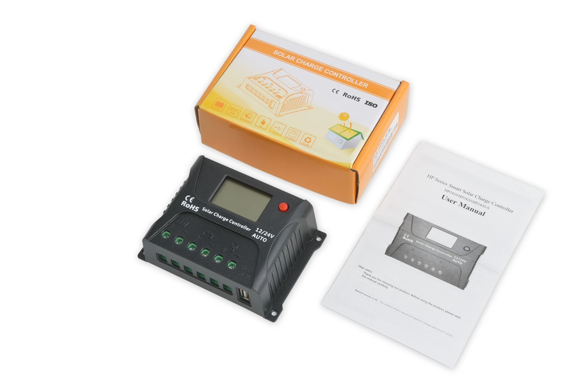 HP2420 20A Smart Solar Charge Controller - Reliable Performance
