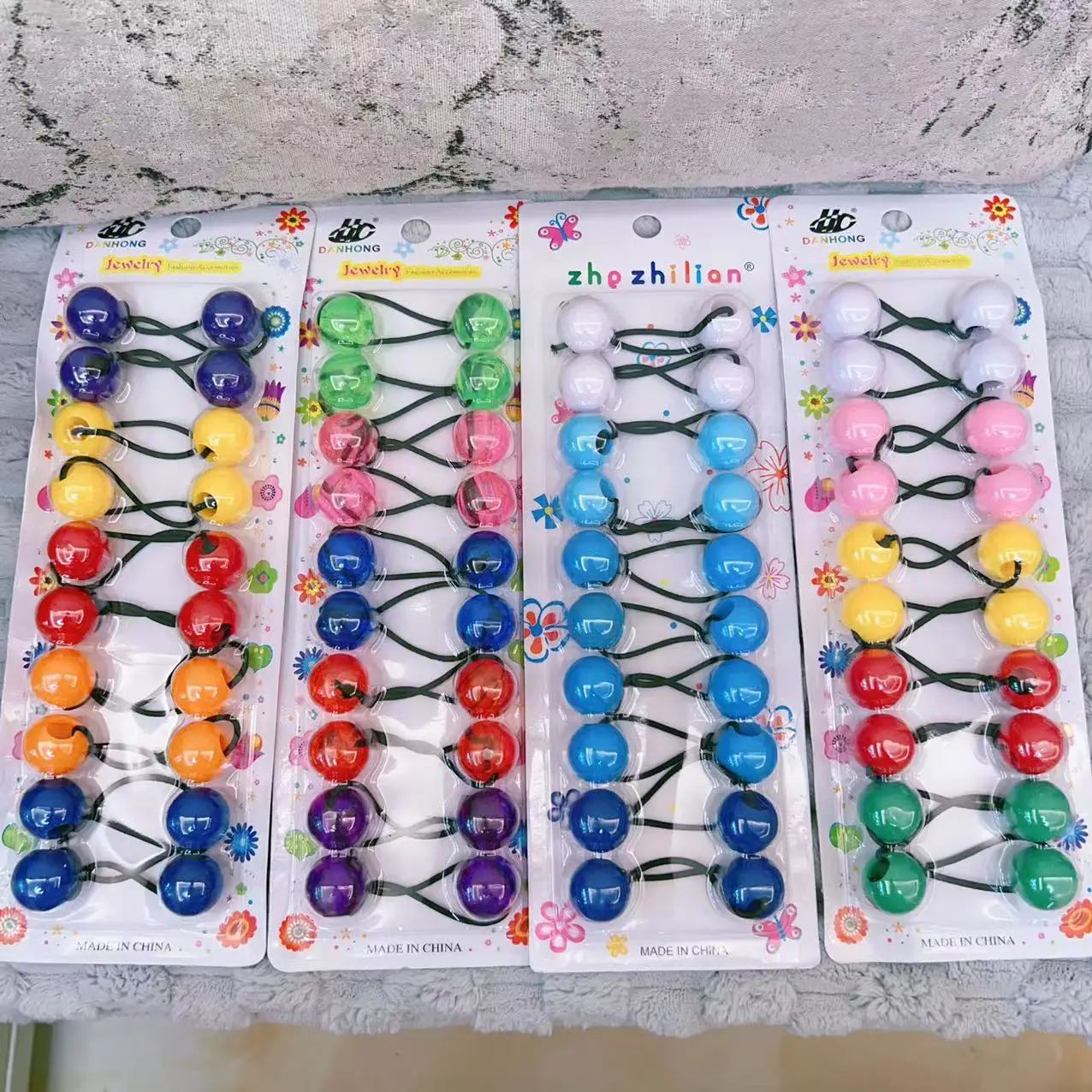 Mylulu 10 Pcs Hair Ties 20mm Ball Bubble Ponytail Holder Colorful Clear  Assorted Elastic Accessories For Kid Children Girl Women - Buy 20mm Ball  Bubble Ponytail Holder,Elastic Accessories For Kid ...