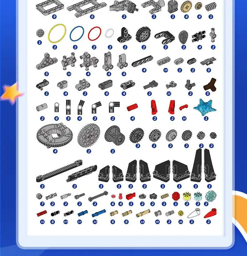 Высокотехнологичный Ev3 Робототехнический Набор Строительных Блоков,Набор Кубиков