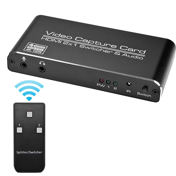 Wholesale 2 Channel 4K Video Capture Card HDMI To USB 3.0 Video Capture Board Game Record Live Streaming Broadcast Local Loop Out From m.alibaba.com